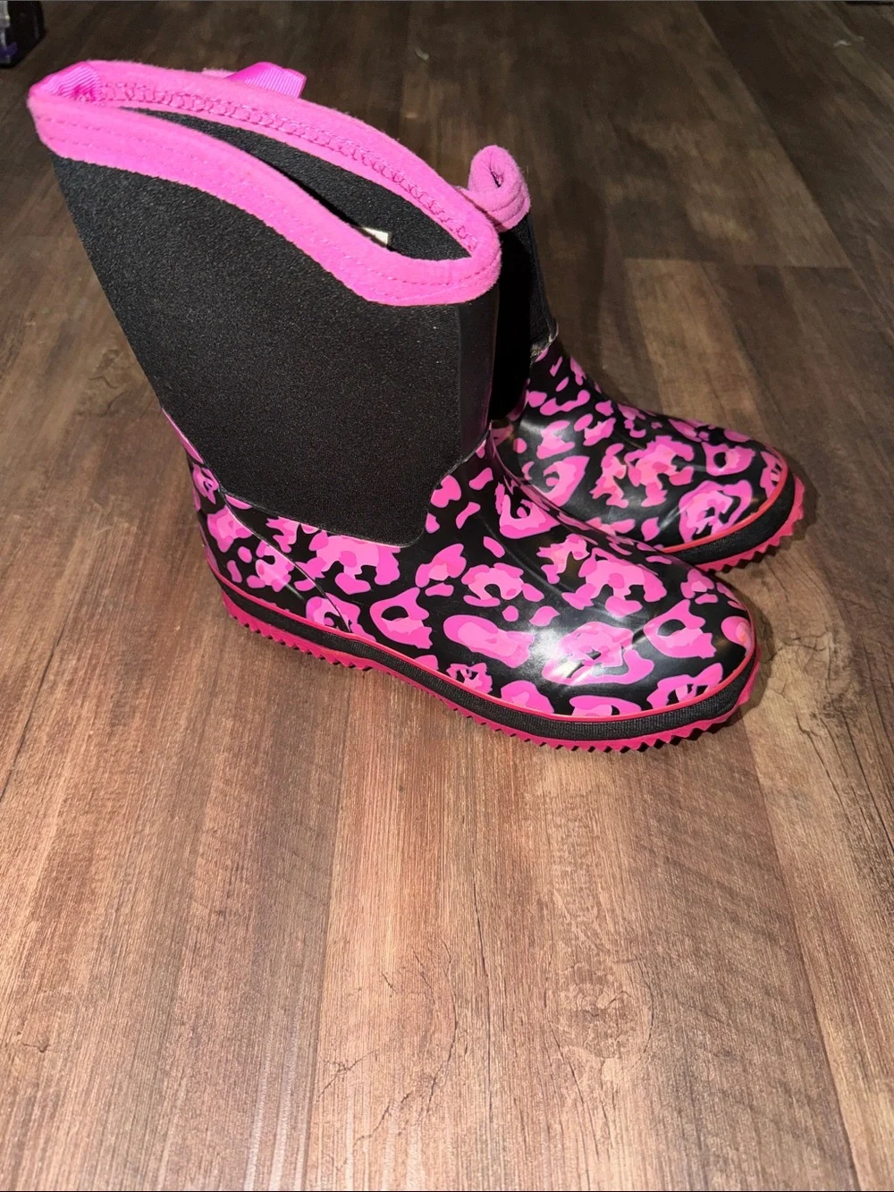 Snow Boots Insulated Winter Waterproof Neoprene Western Chief Pink/Black Leopard